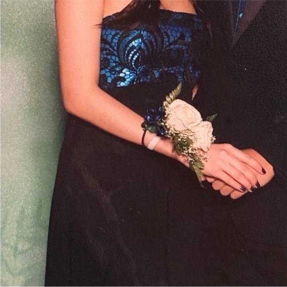 Jessica McClintock High Low Prom Dress - Picture 7 of 7